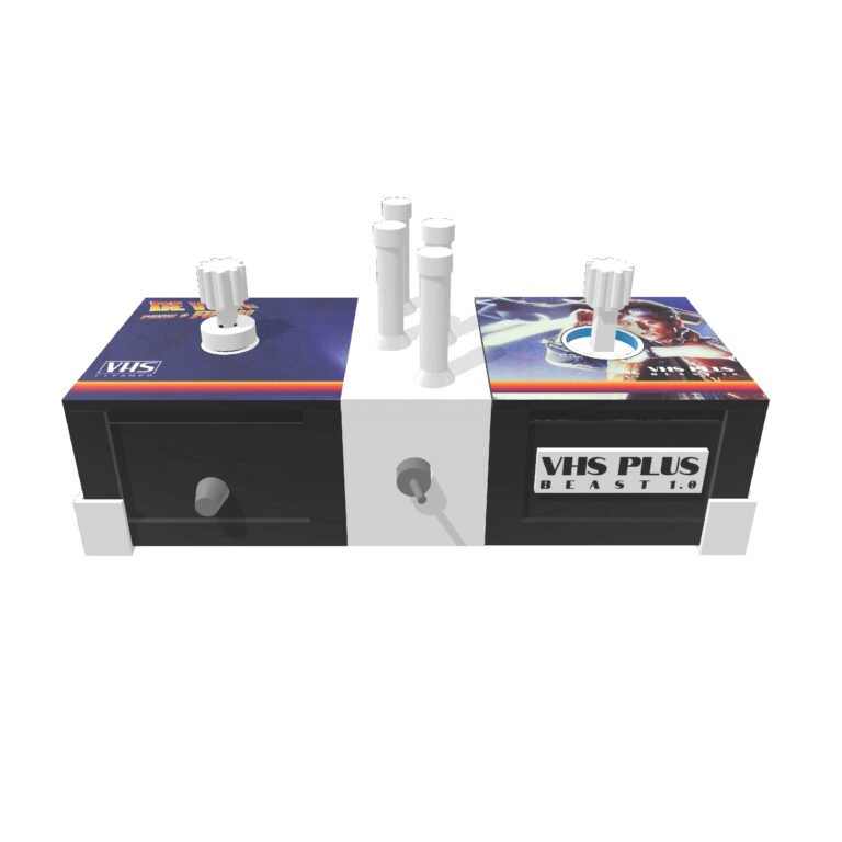 VHS PLUS Beast 1.0 — máquina de limpeza de fitas VHS