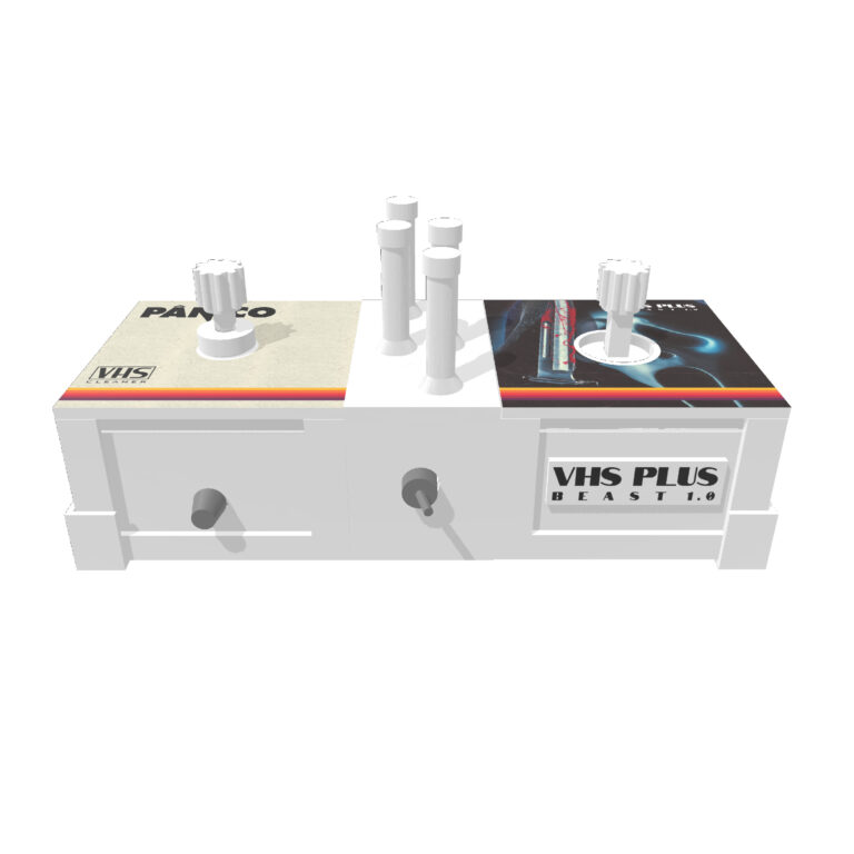 VHS PLUS Beast 1.0 — máquina de limpeza de fitas VHS