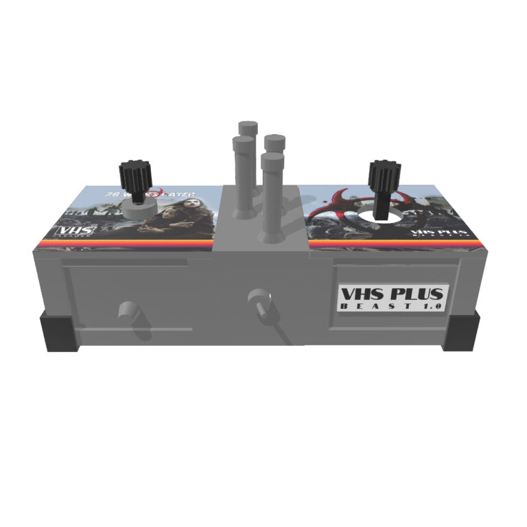 VHS PLUS Beast 1.0 — máquina de limpeza de fitas VHS